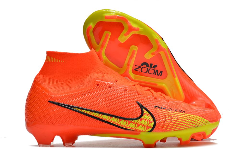 Nike Air Zoom Mercurial Superfly IX Elite FG naranja amarillo